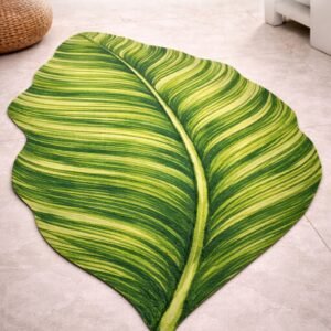 3D Rose Flower Shape Floor Mat 🌹